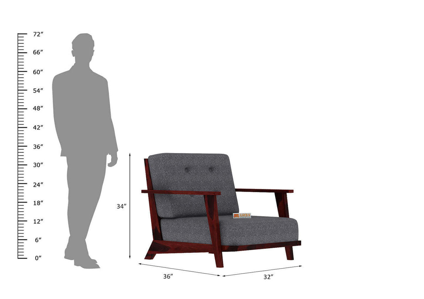 Alora Lounge Chair - Urbnfurnish