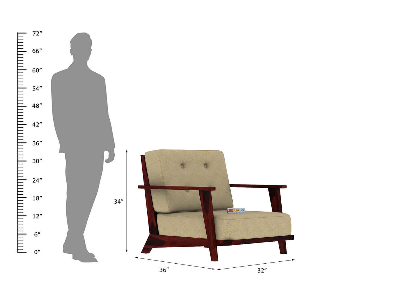 Alora Lounge Chair - Urbnfurnish