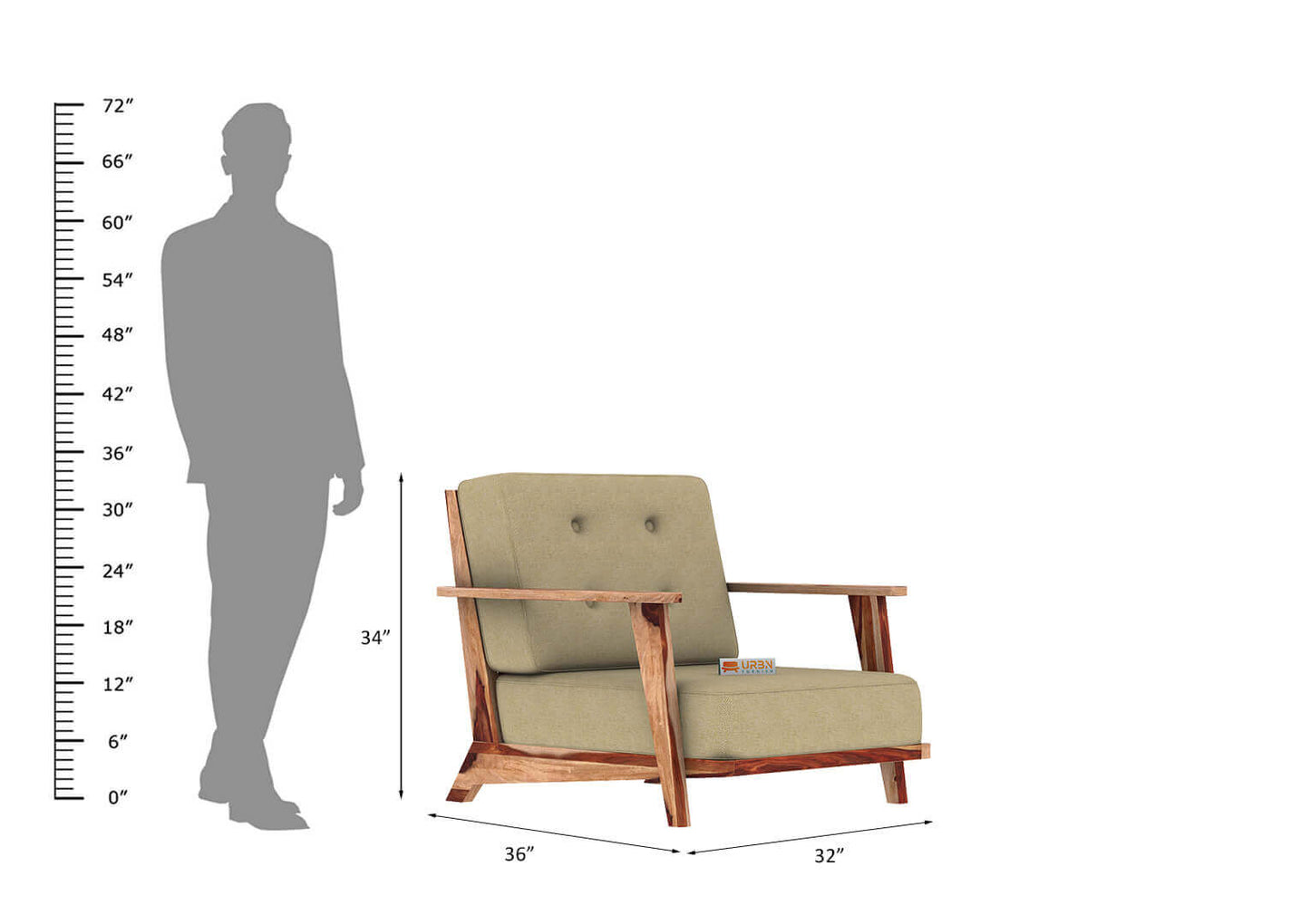 Alora Lounge Chair - Urbnfurnish