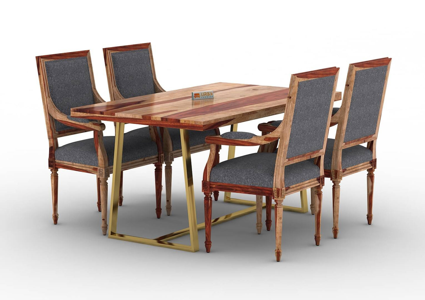 Amber-4-Seater-Dining-Set-Golden-Natural-Gray_3