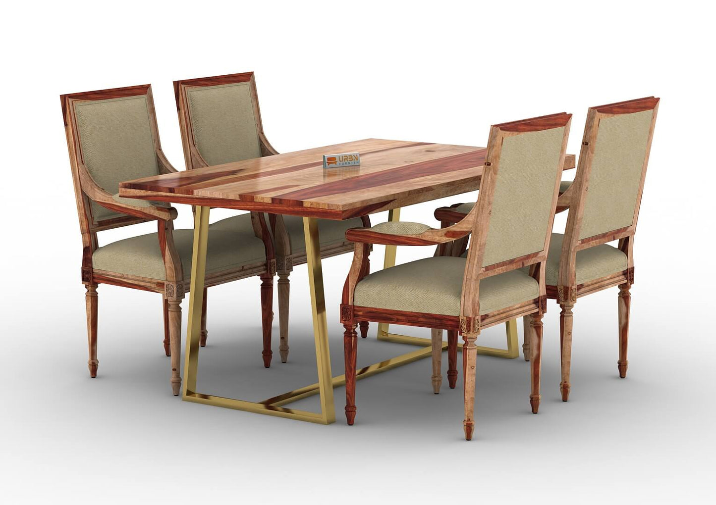 Amber-4-Seater-Dining-Set-Golden-Natural-Ivory_3