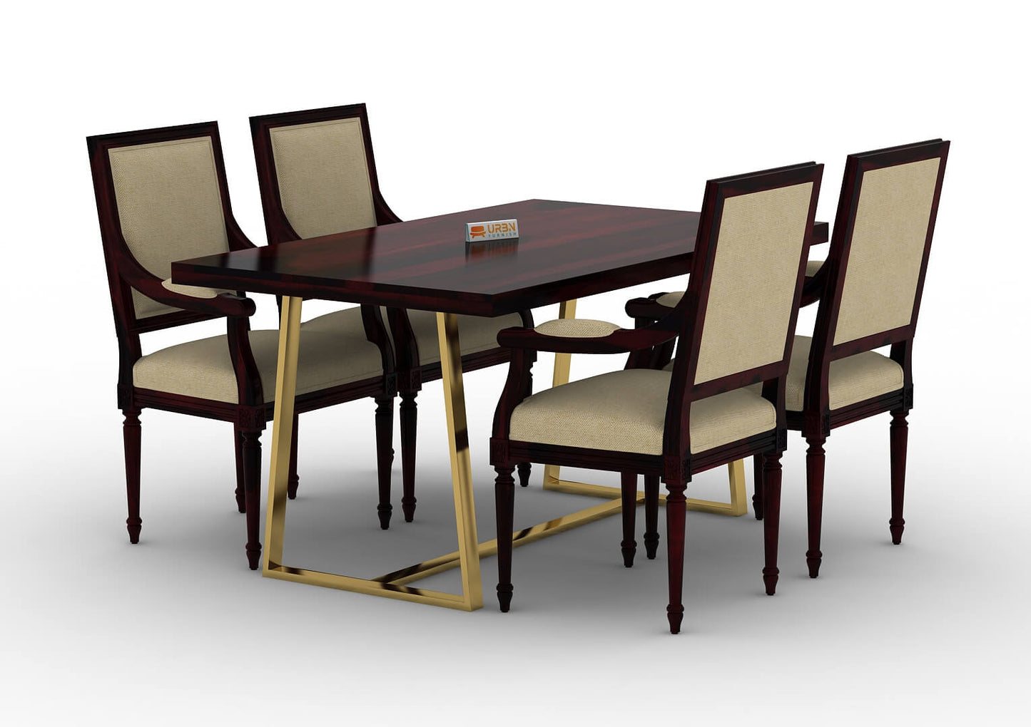Amber-4-Seater-Dining-Set-Golden-Walnut-Ivory_3
