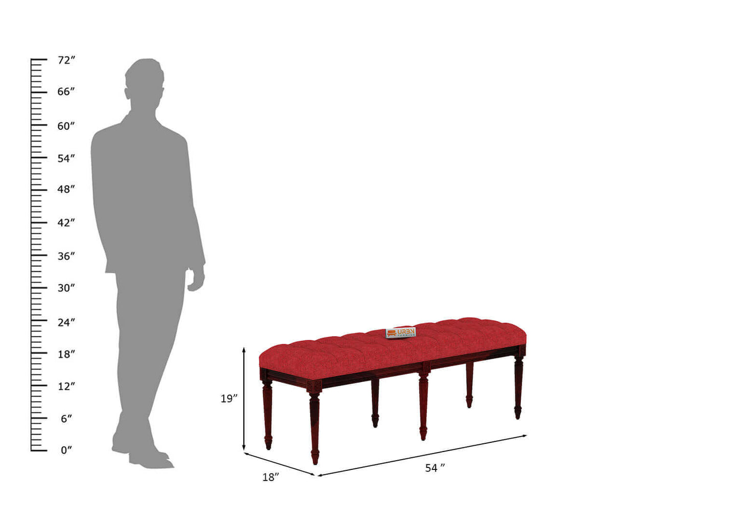 Amber Bench - Urbnfurnish