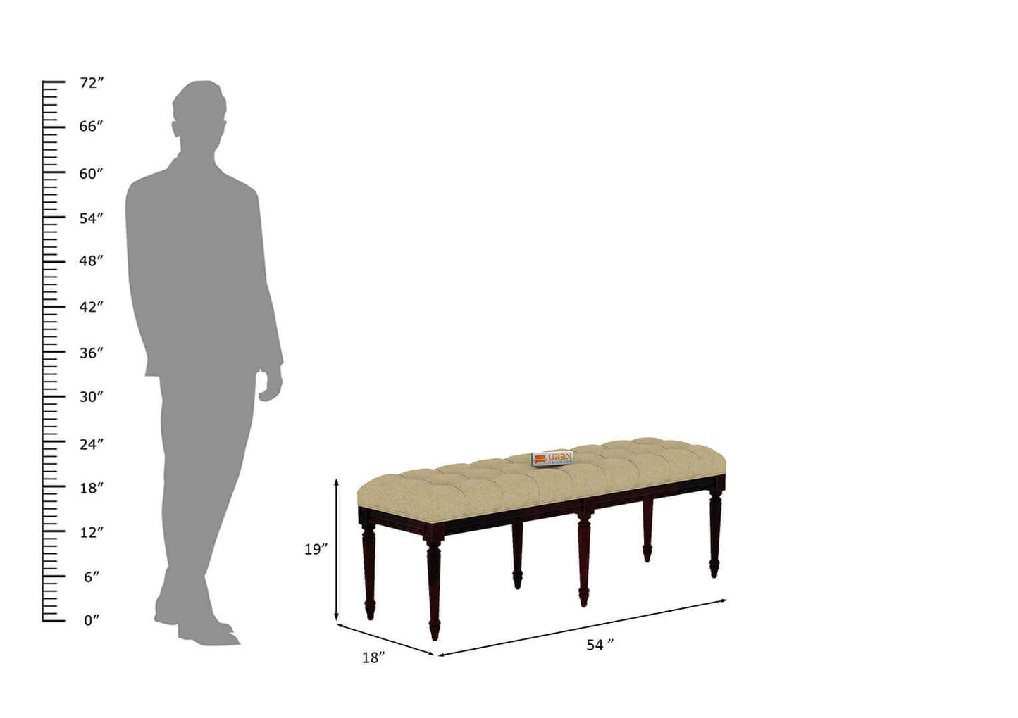 Amber Bench - Urbnfurnish