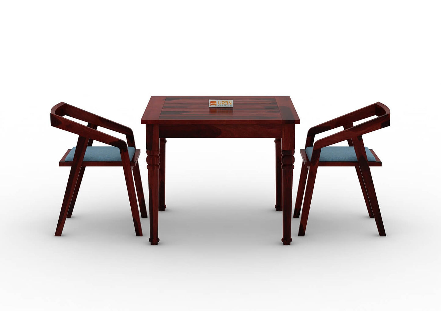 Aryan-2-Seater-Dining-Set-Mahogany-Blue_2