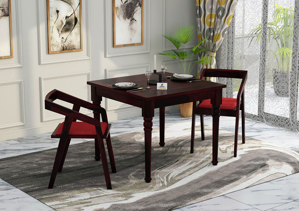Aryan-2-Seater-Dining-Set-Walnut-Red_1