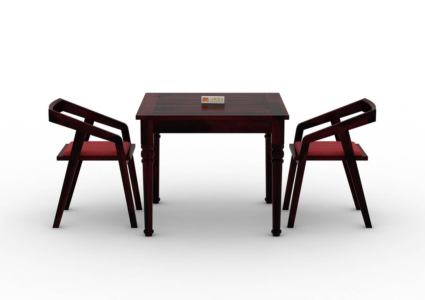 Aryan-2-Seater-Dining-Set-Walnut-Red_2