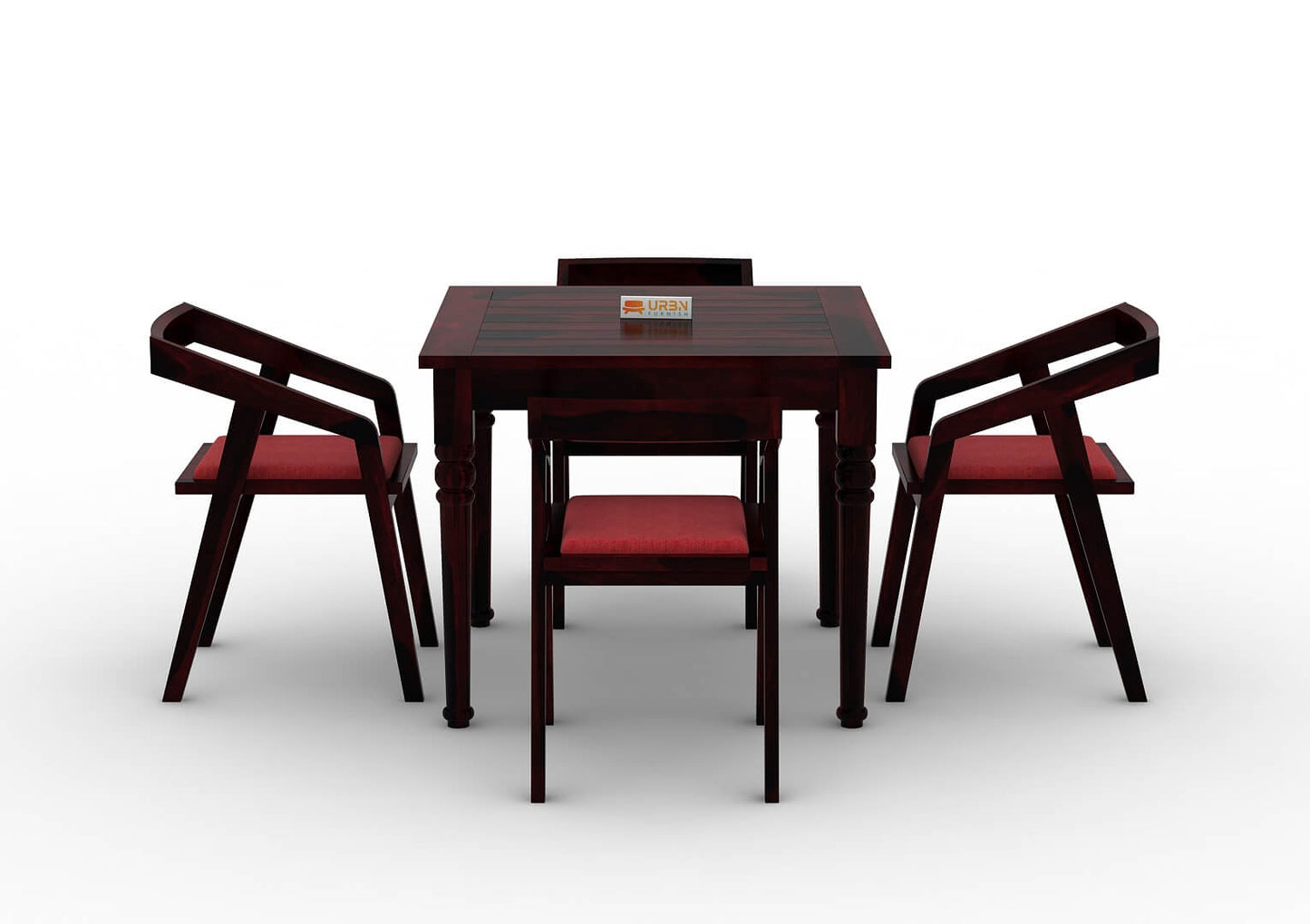 Aryan-4-Seater-Dining-Set-Walnut-Red_2