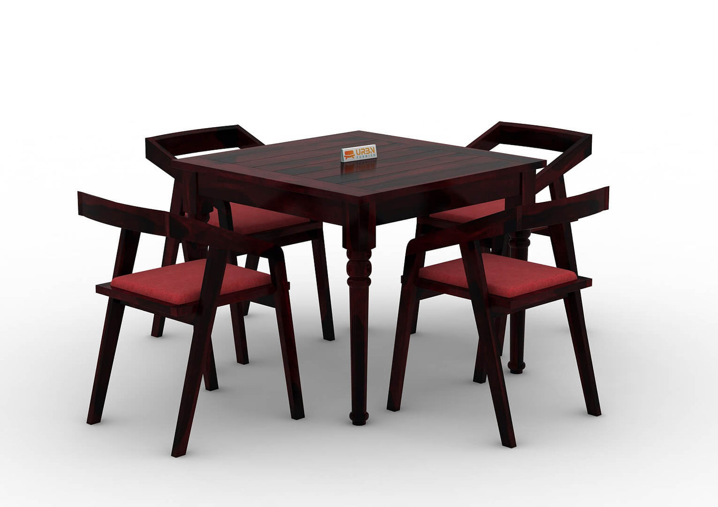 Aryan-4-Seater-Dining-Set-Walnut-Red_3