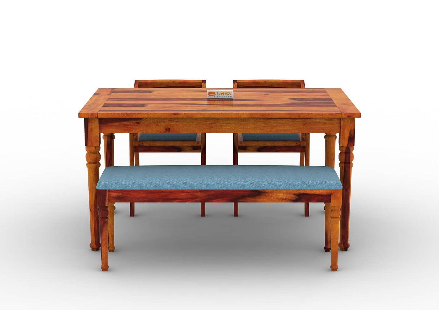 Aryan-4-Seater-Dining-Set-With-Bench-Honey-Blue_2