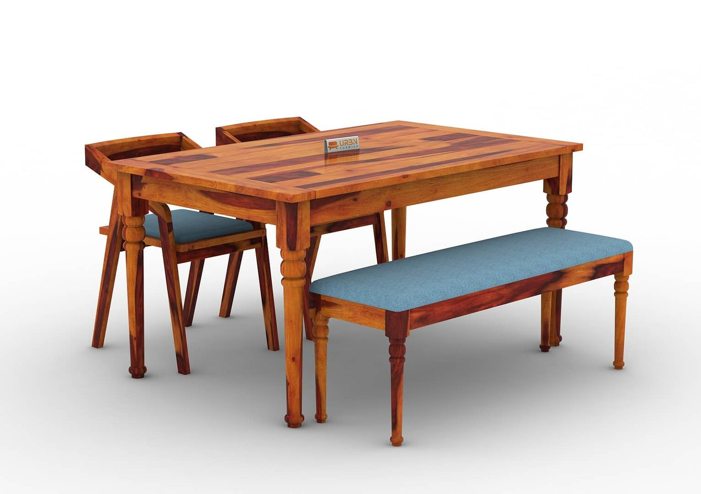 Aryan-4-Seater-Dining-Set-With-Bench-Honey-Blue_3
