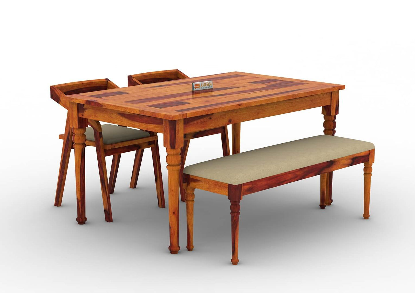 Aryan-4-Seater-Dining-Set-With-Bench-Honey-Ivory_3