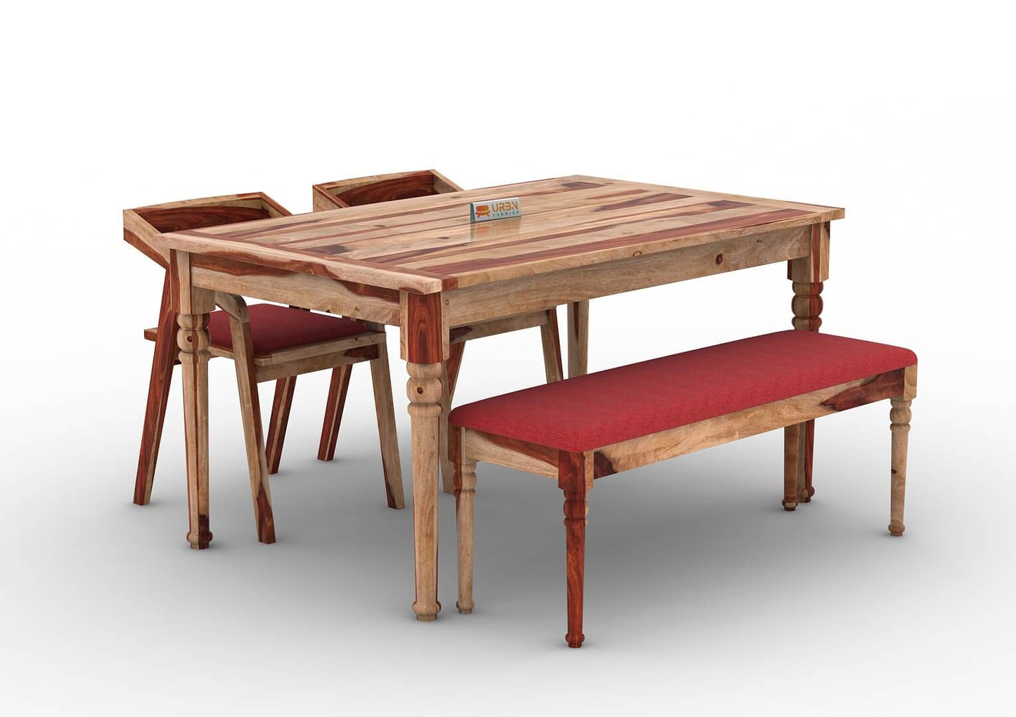 Aryan-4-Seater-Dining-Set-With-Bench-Natural-Red_3