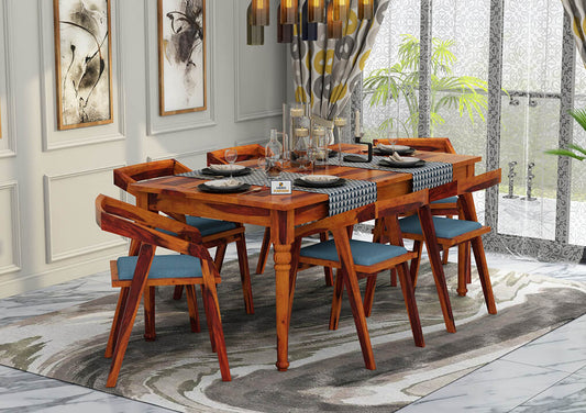 Aryan-6-Seater-Dining-Set-Honey-Blue_1