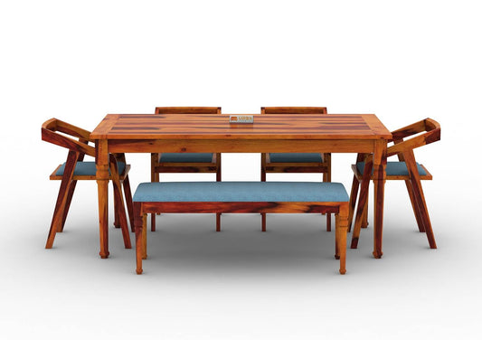Aryan-6-Seater-Dining-Set-With-Bench-Honey-Blue_2
