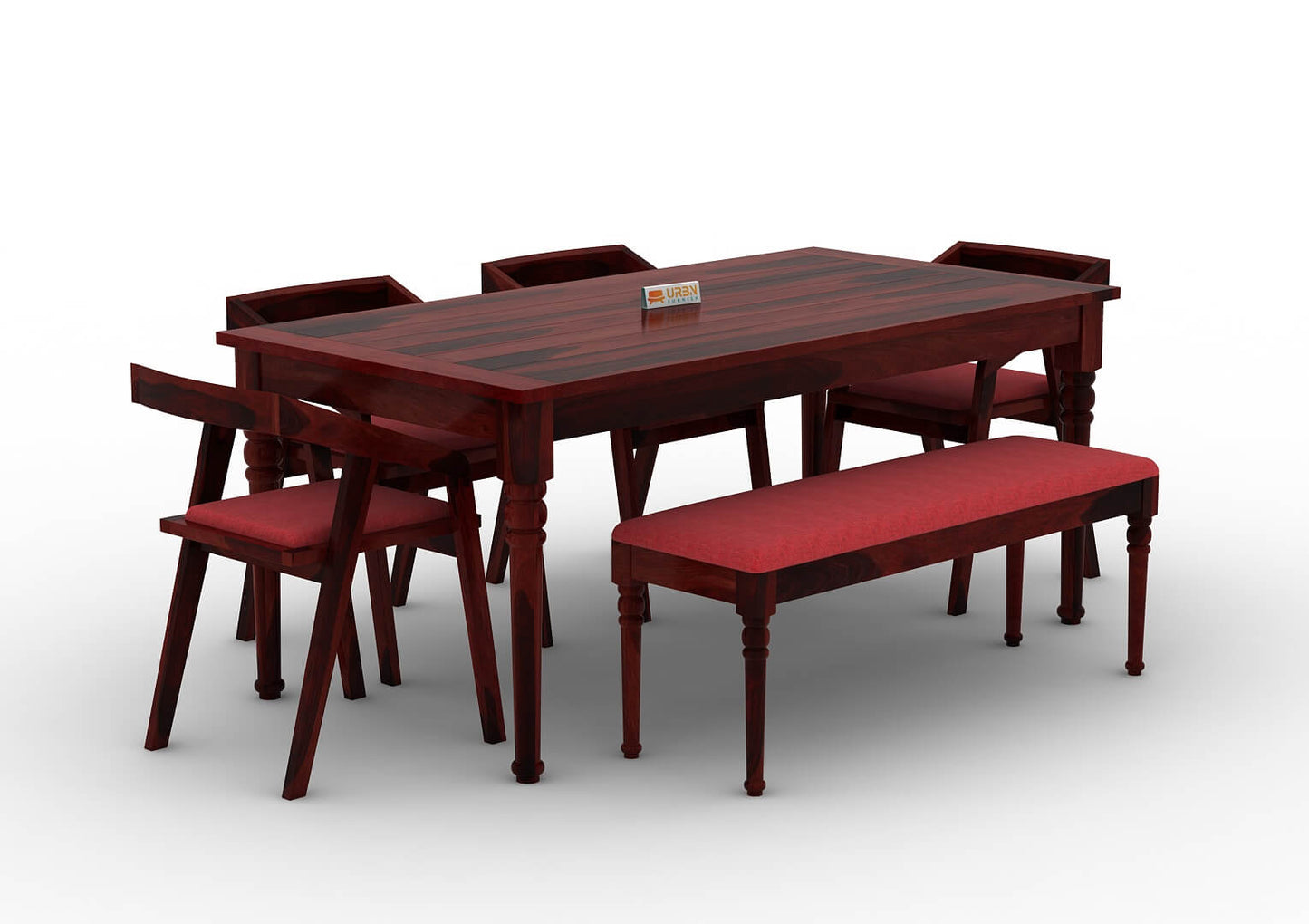 Aryan-6-Seater-Dining-Set-With-Bench-Mahogany-Red_3
