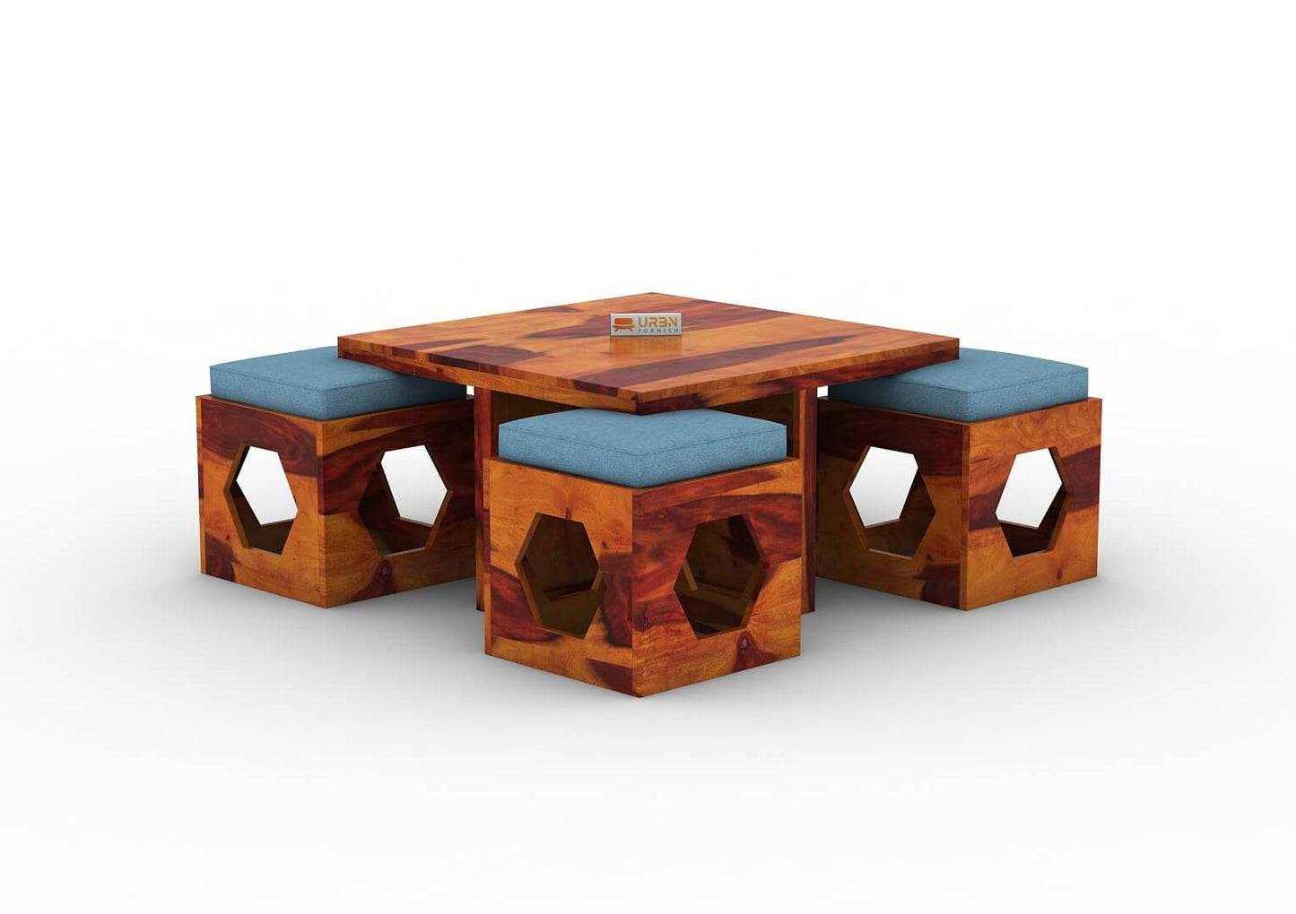 August Coffee Table Set - Urbnfurnish