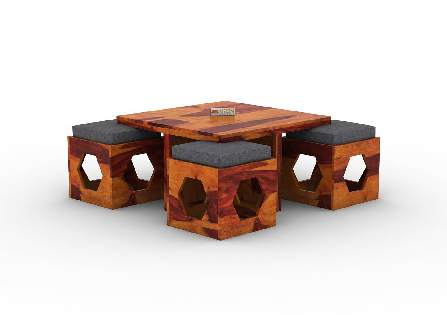 August Coffee Table Set - Urbnfurnish