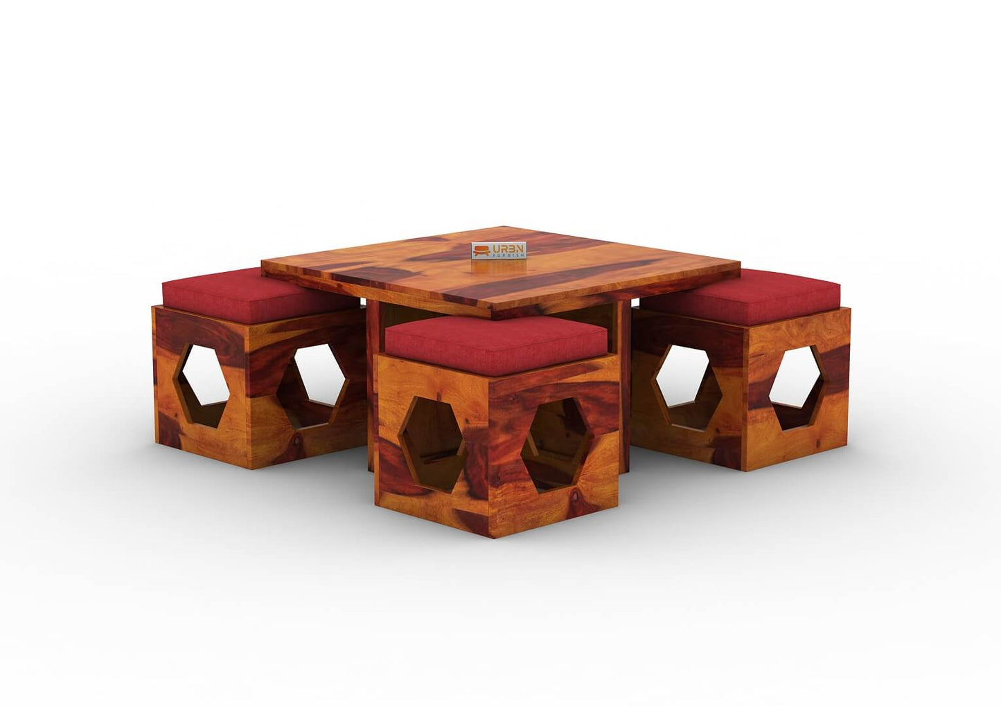 August Coffee Table Set - Urbnfurnish