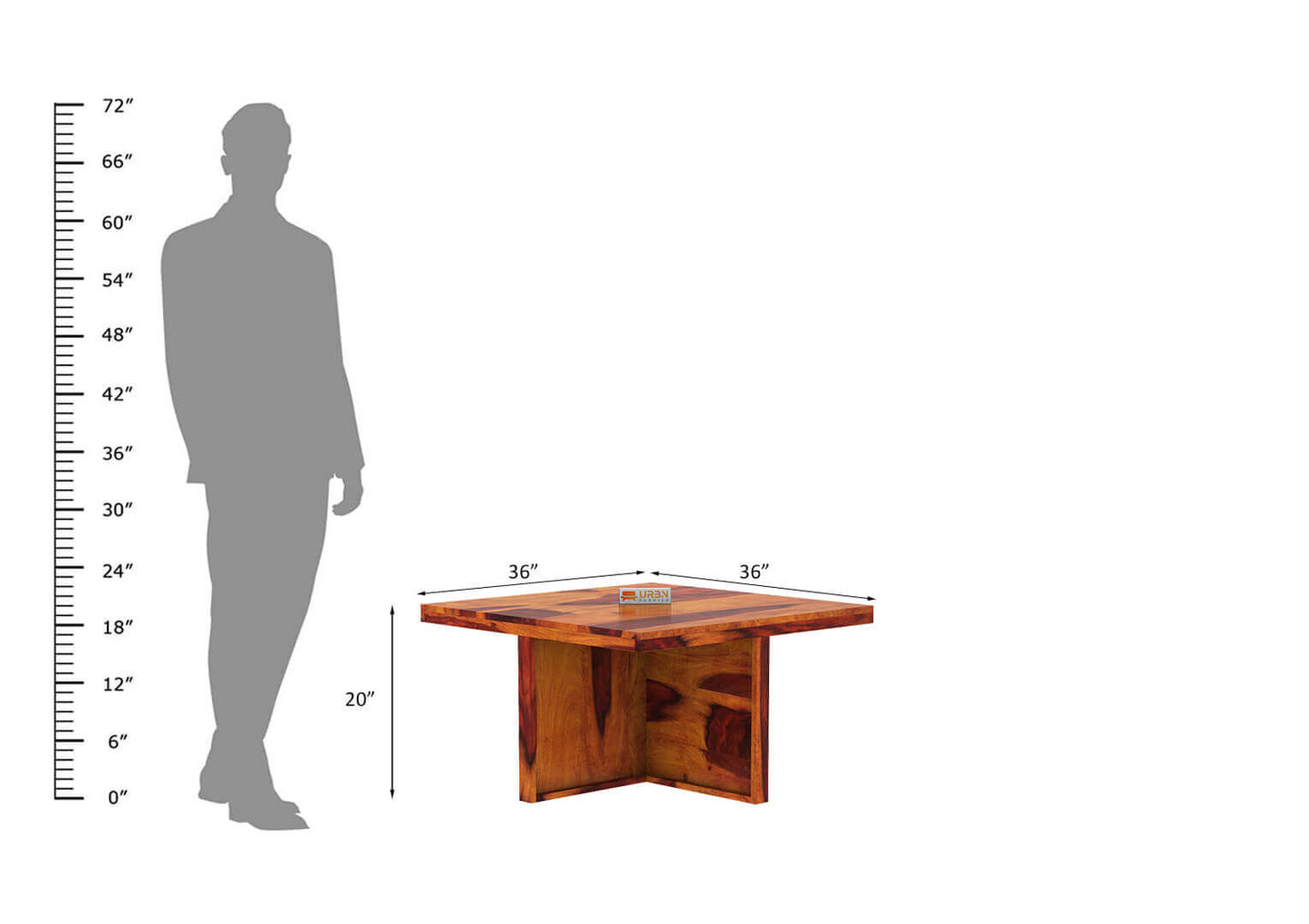 August Coffee Table Set - Urbnfurnish
