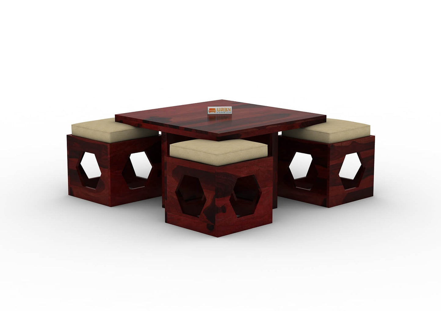 August Coffee Table Set - Urbnfurnish