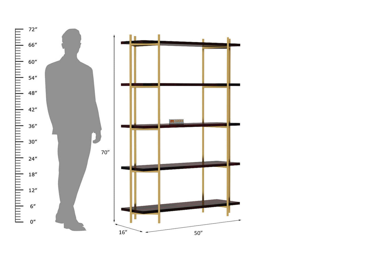 Aureate Display Unit - Urbnfurnish