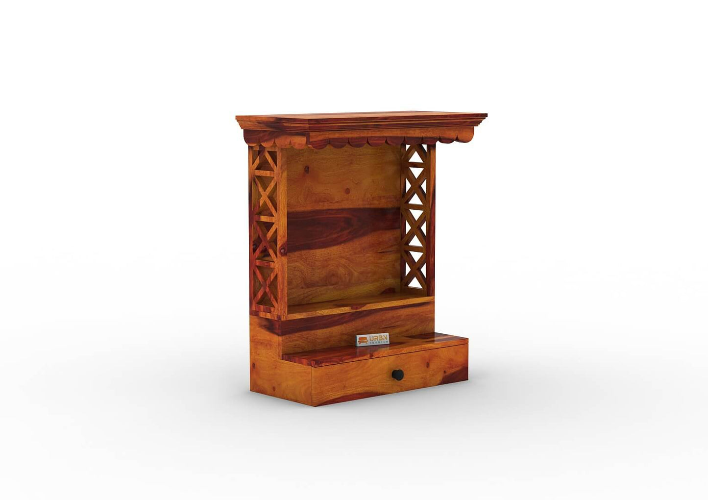 Bliss Home Temple (Honey Finish) - Urbnfurnish