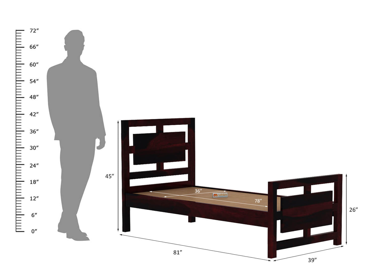 Bonito-Single-Bed-Walnut_7