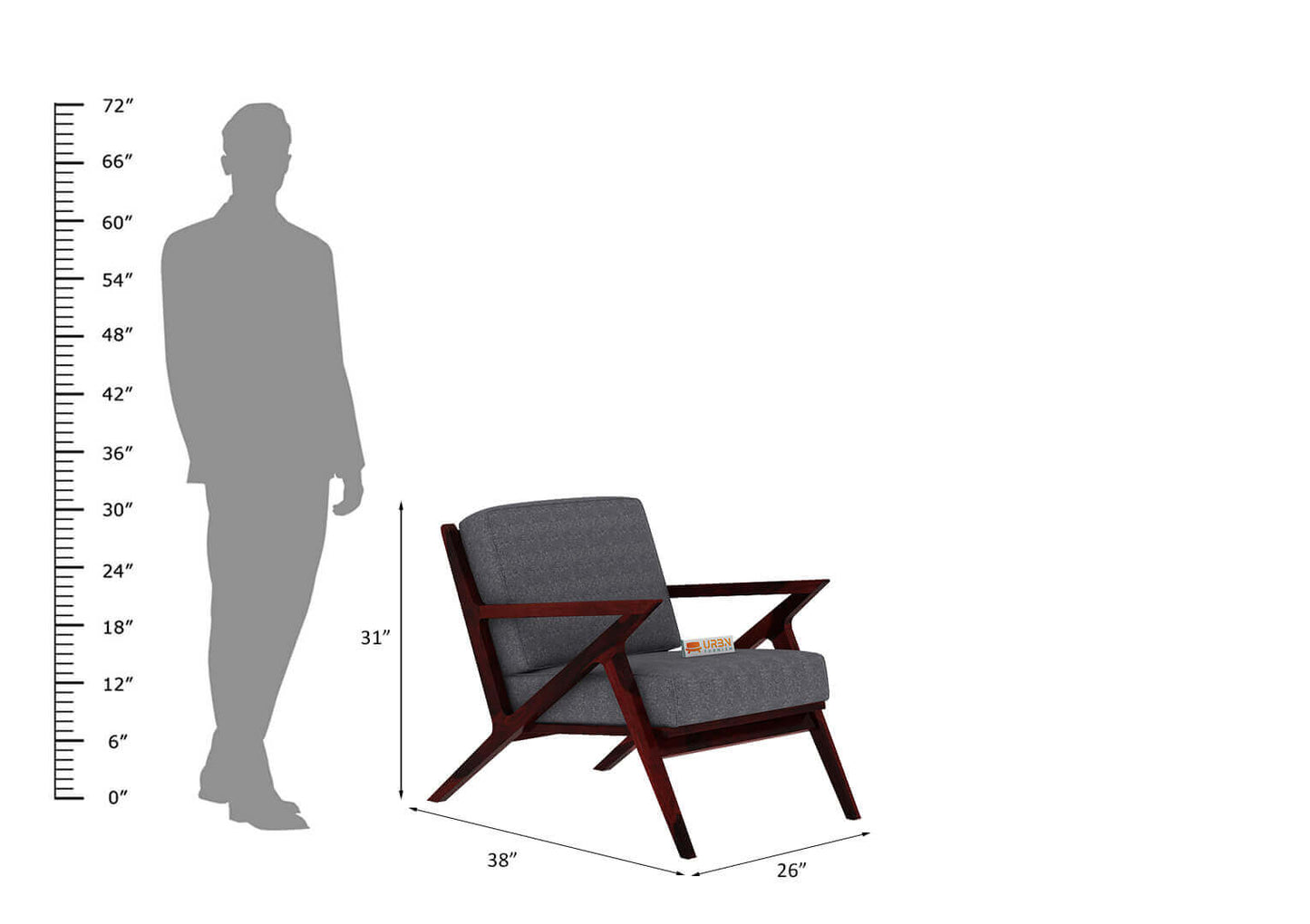 Cahrion Lounge Chair - Urbnfurnish