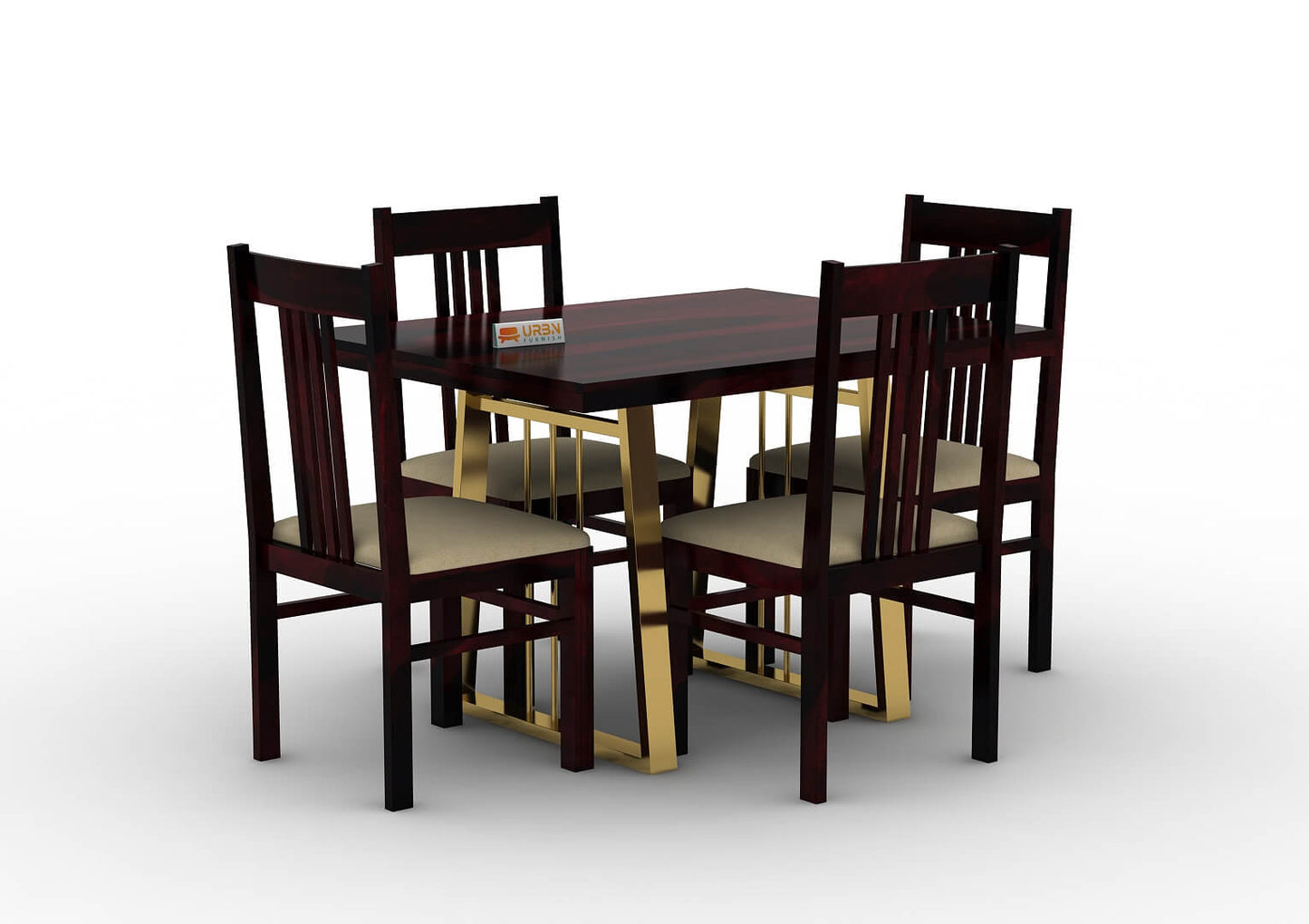 Canyon-4-Seater-Dining-Set-Golden-Walnut-Ivory_3