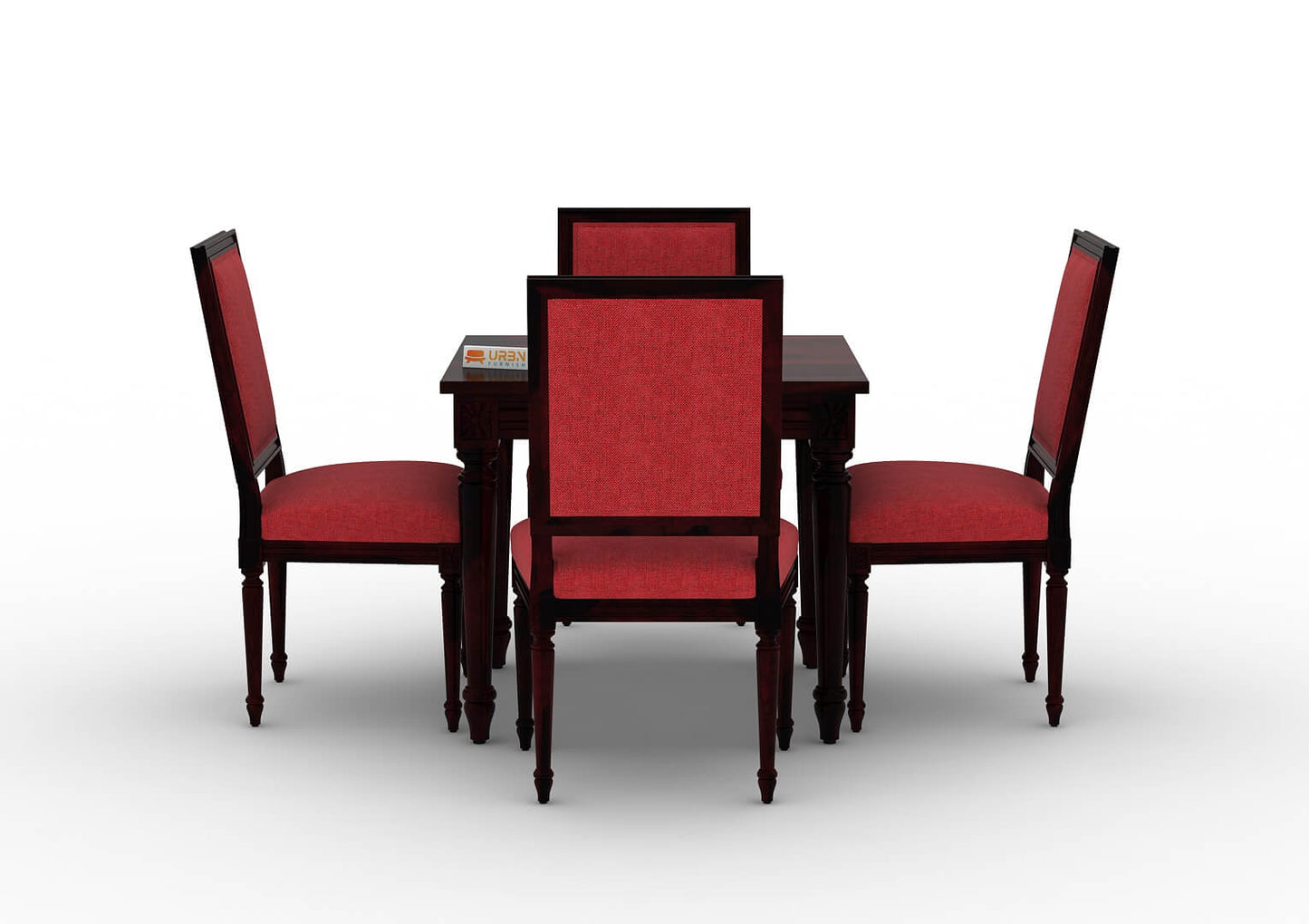 Carolina-4-Seater-Dining-Set-Walnut-Red_2