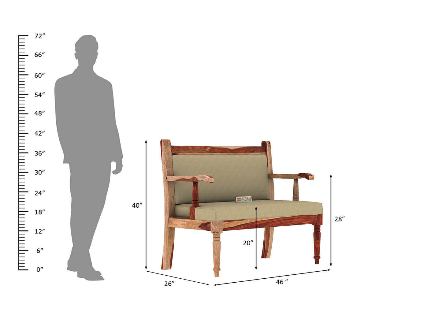 Ceres Bench - Urbnfurnish