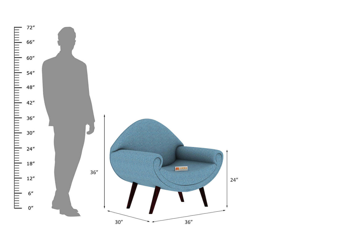 Cizre Lounge Chair - Urbnfurnish