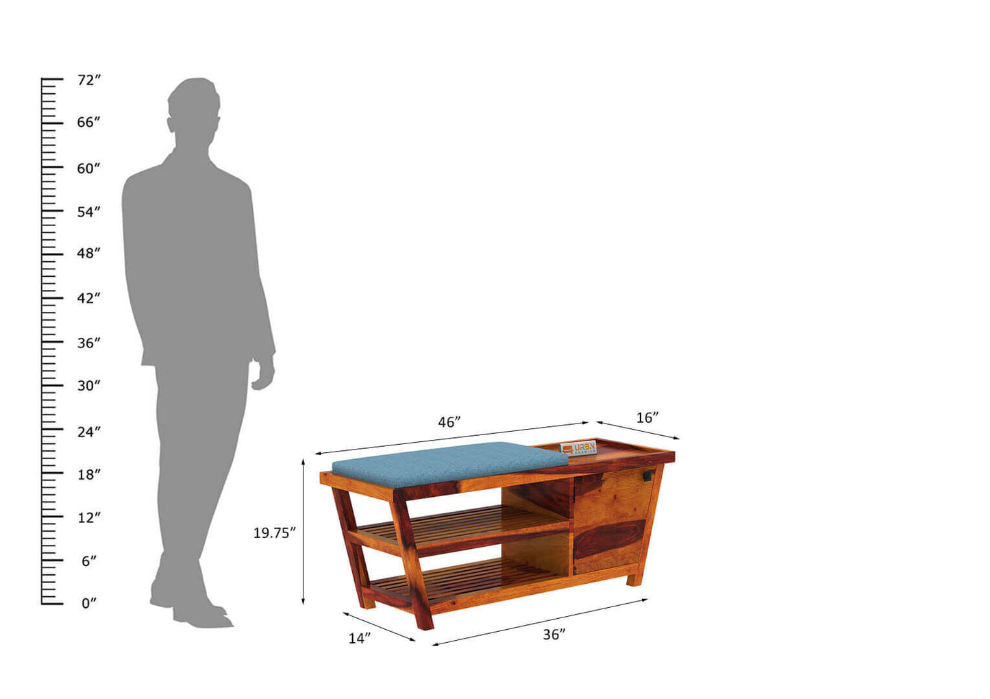 Corral Shoe Rack - Urbnfurnish