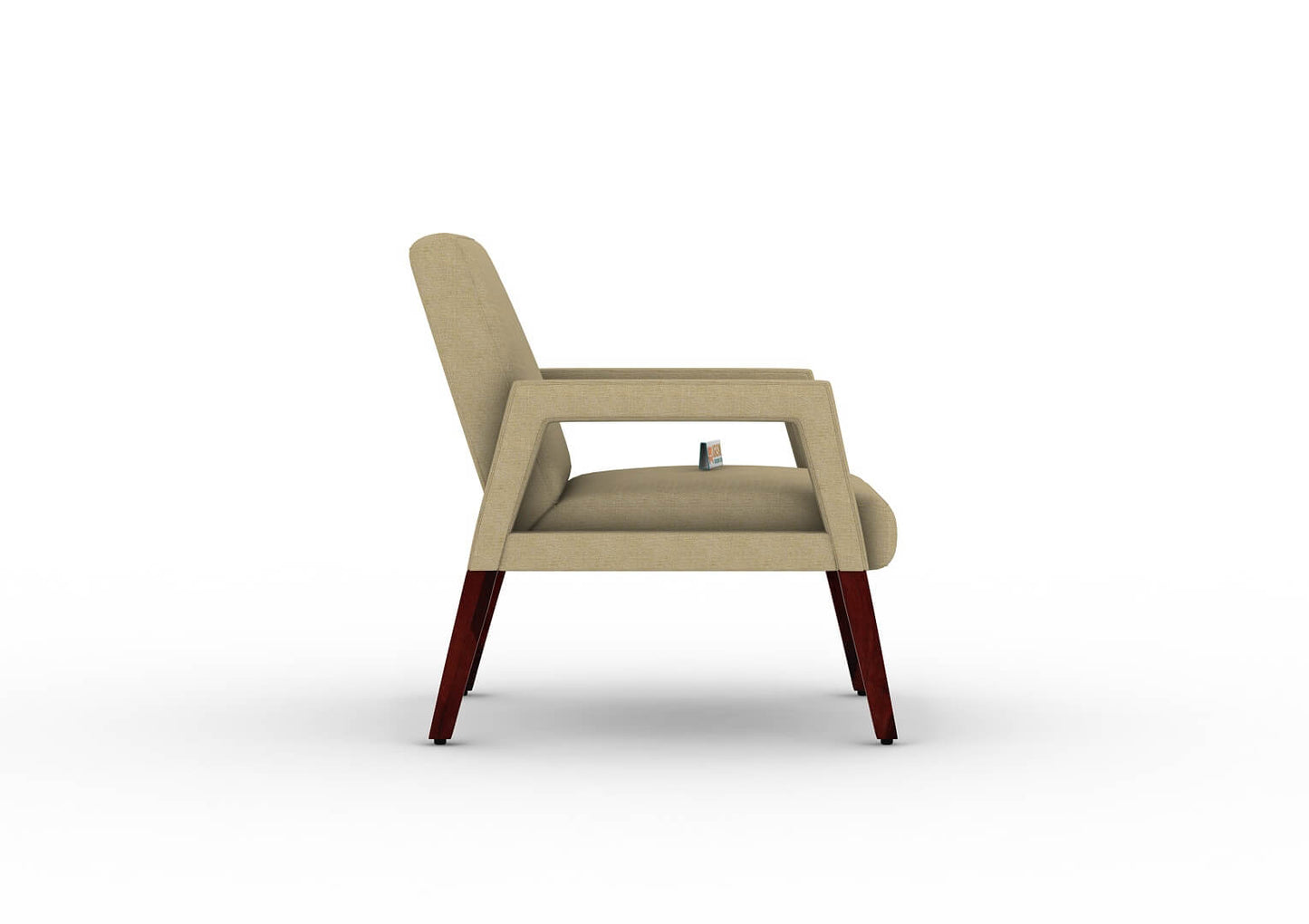 Crister Arm Chair with Cushion Arm - Urbnfurnish