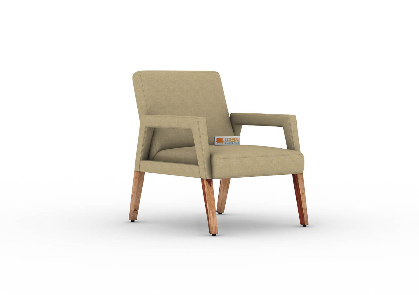 Crister Arm Chair with Cushion Arm - Urbnfurnish