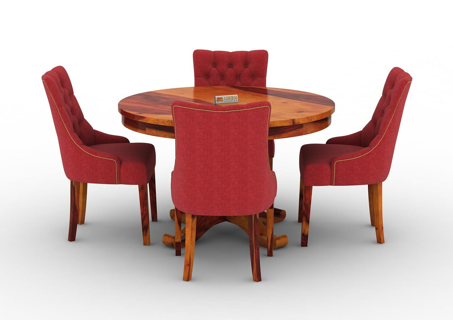 Driti-4-Seater-Round-Dining-Set-Honey-Red_2
