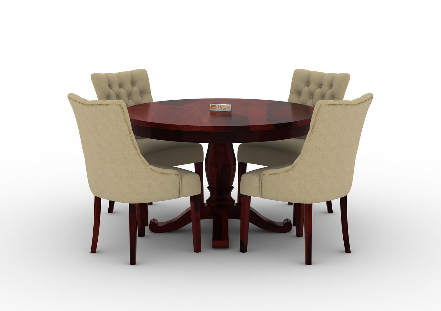Driti-4-Seater-Round-Dining-Set-Mahogany-Ivory_3