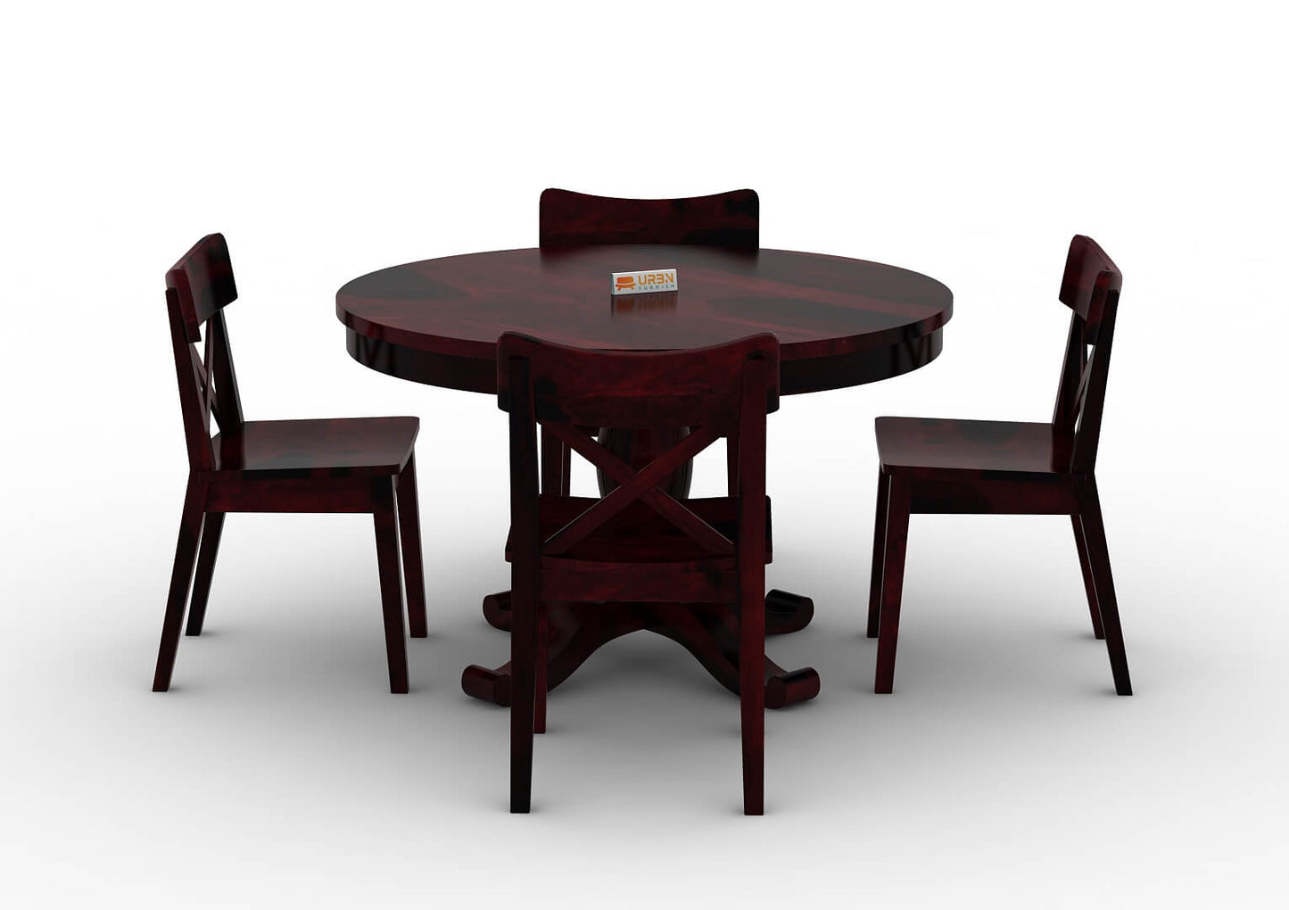 Driti-Nohedi-4-Seater-Round-Dining-Set-Walnut_2