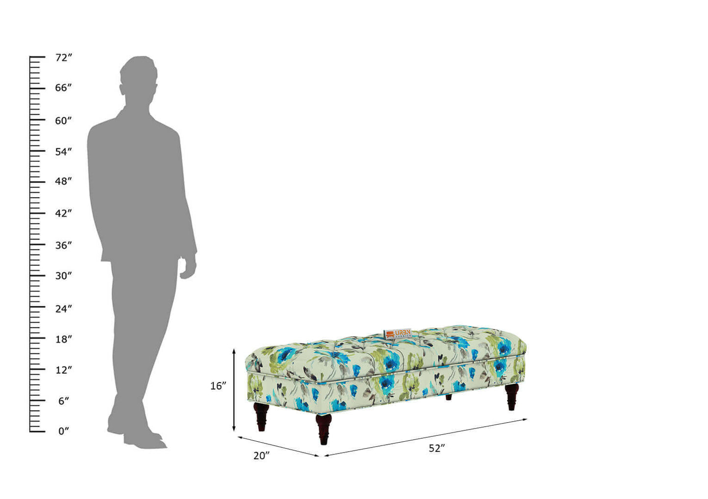 Elcanza Bench - Urbnfurnish