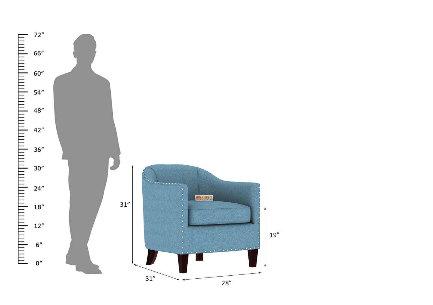 Emira Lounge Chair - Urbnfurnish