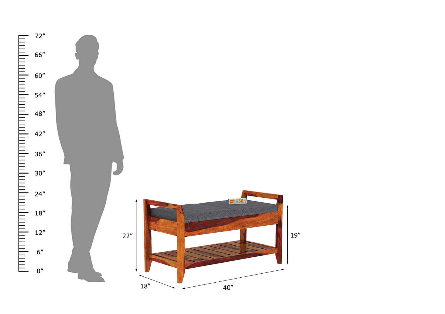 Epigone Shoe Rack - Urbnfurnish