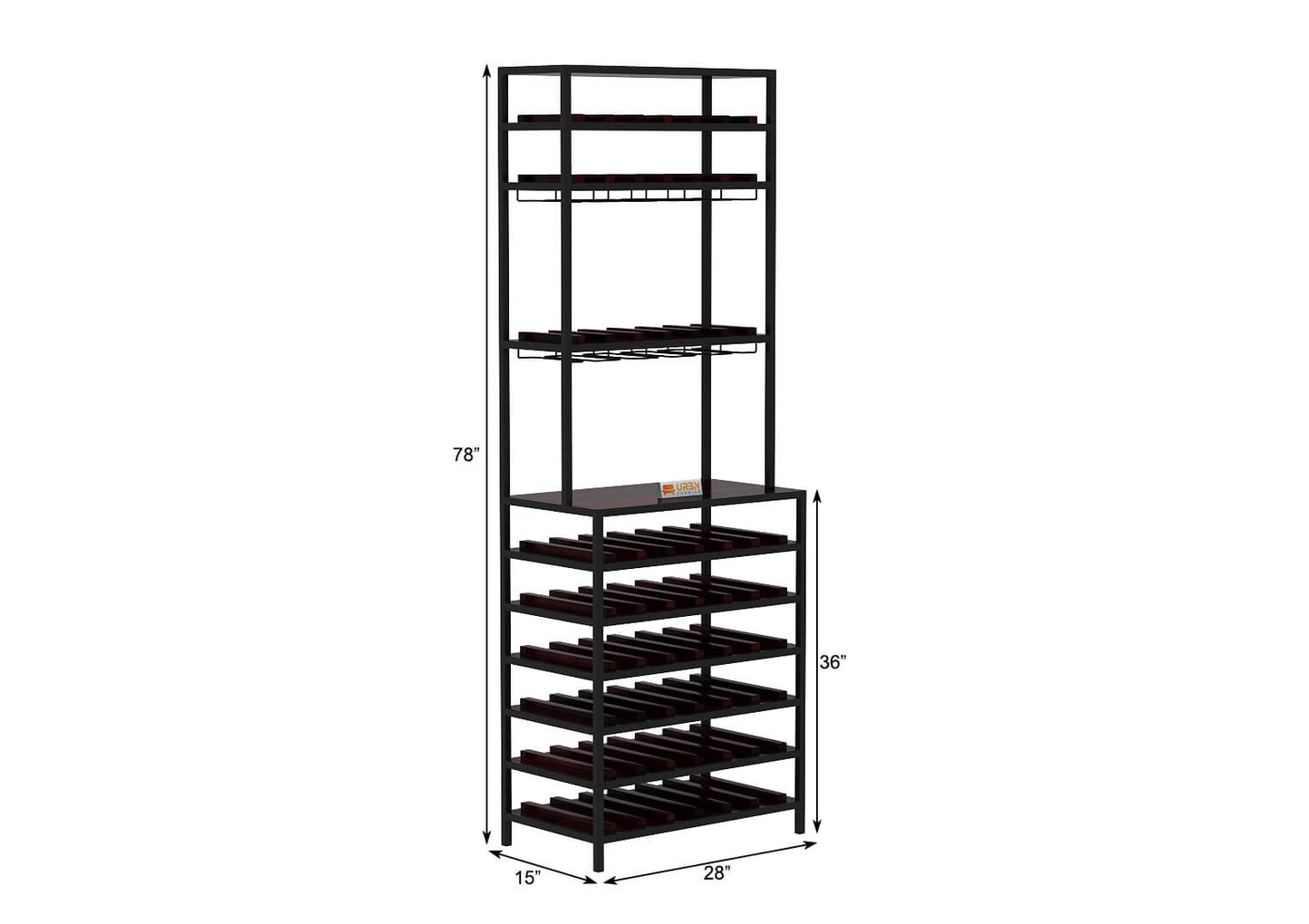 Erinza-Wine-Rack-Black-Walnut_4