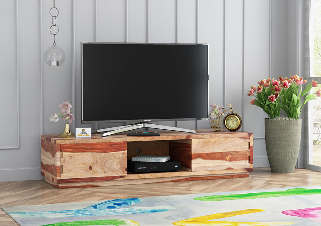 Ethereal With Sliding Sutter Tv Unit - Urbnfurnish