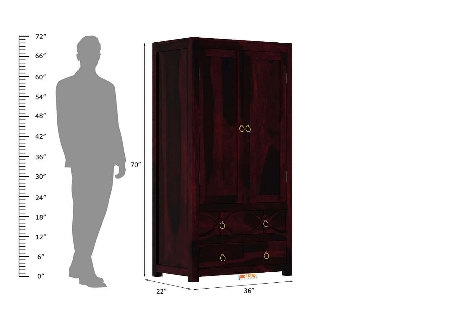 Feliz-2-Door-Wardrobe-Walnut_6