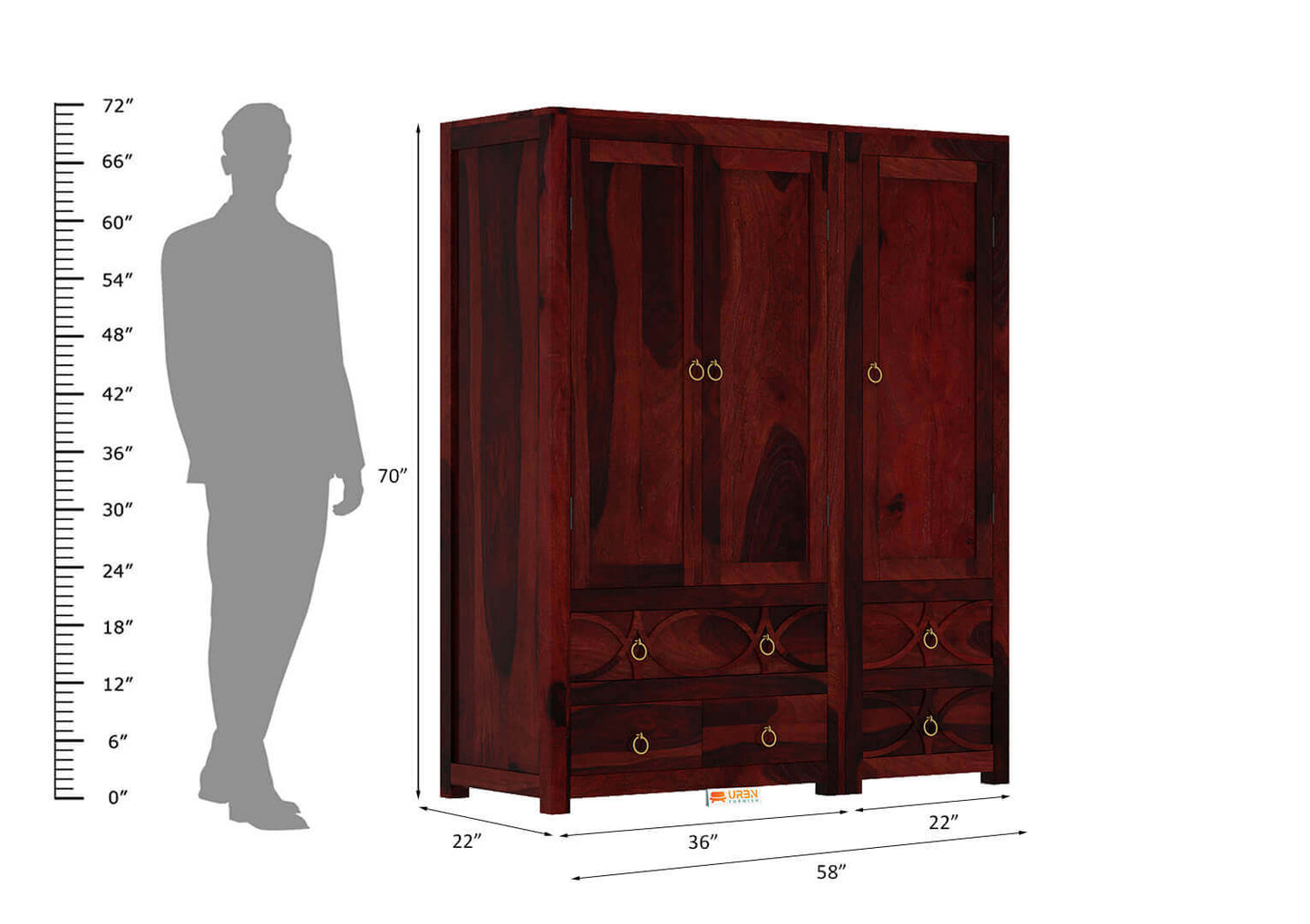 Feliz-3-Door-Wardrobe-Mahogany_14