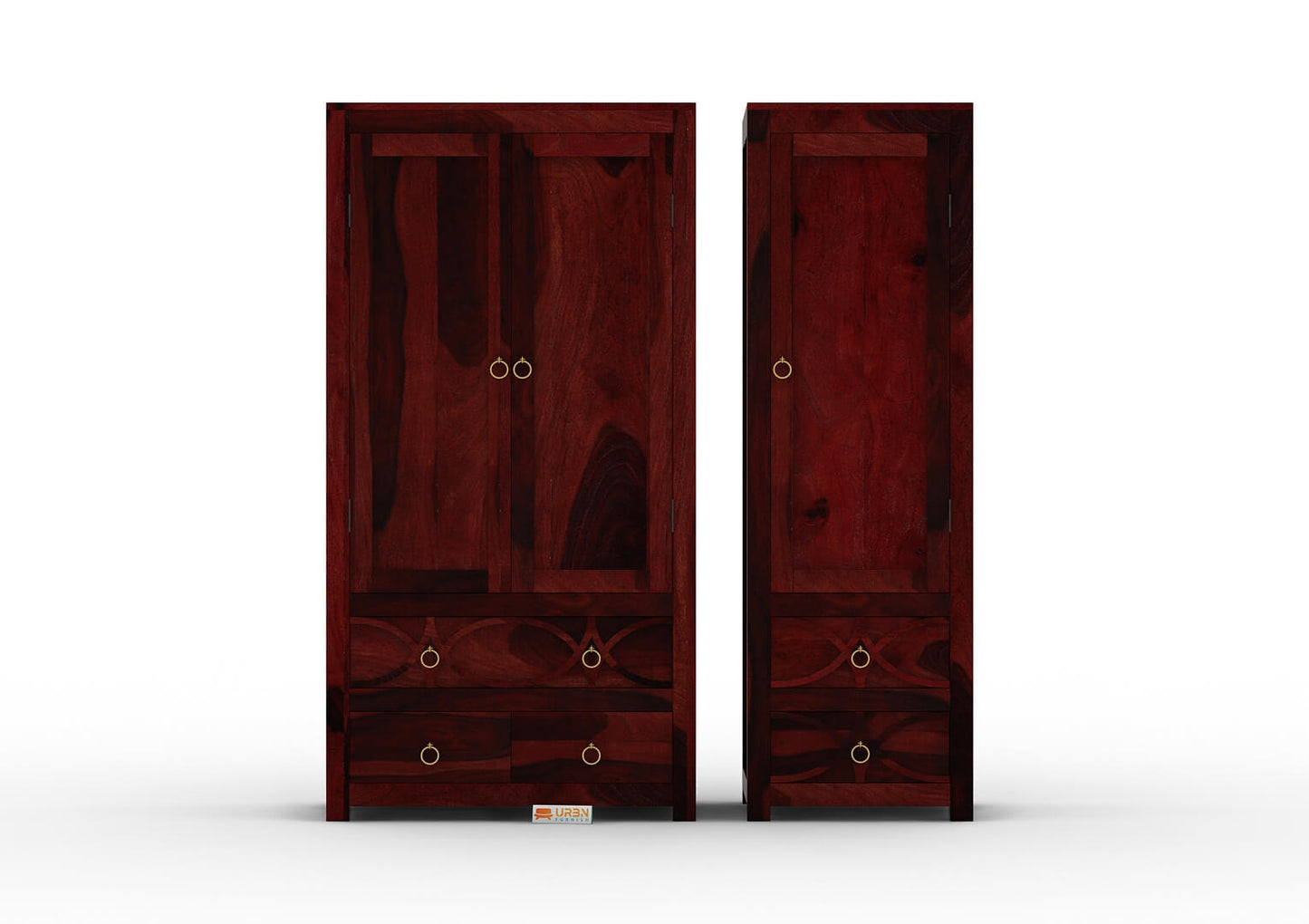 Feliz-3-Door-Wardrobe-Mahogany_4