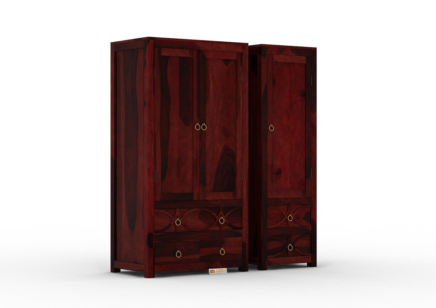Feliz-3-Door-Wardrobe-Mahogany_5