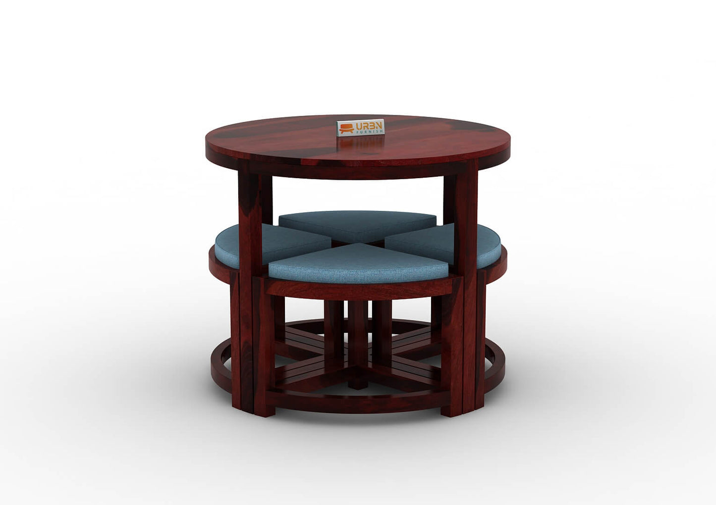 Floraison-4-Seater-Round-Dining-Set-Mahogany-Blue_3_7a9b95d9-8719-41cc-9ad3-41c791a5b021