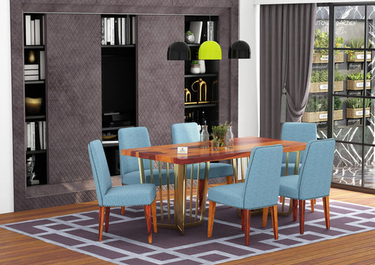Flossy-6-Seater-Dining-Set-Golden-Honey-Blue_1